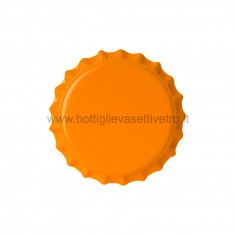 Tappi corona  d. 29mm Colore arancio  200pz